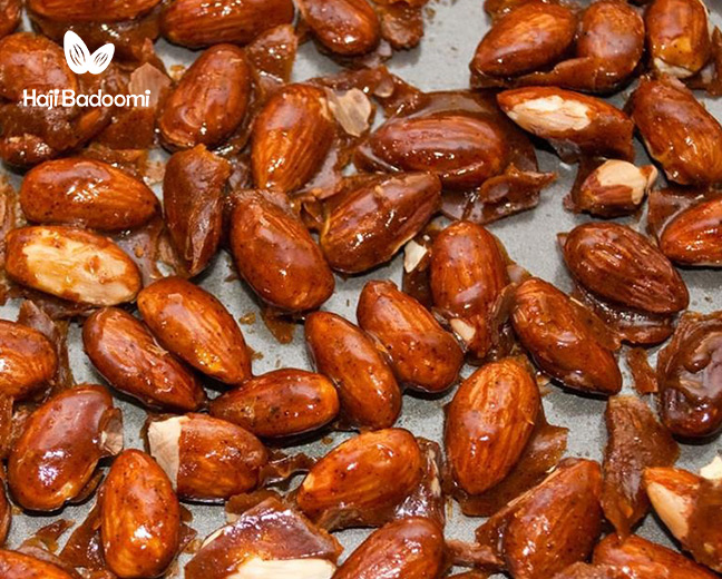 بادام سوخته سنتی شیراز