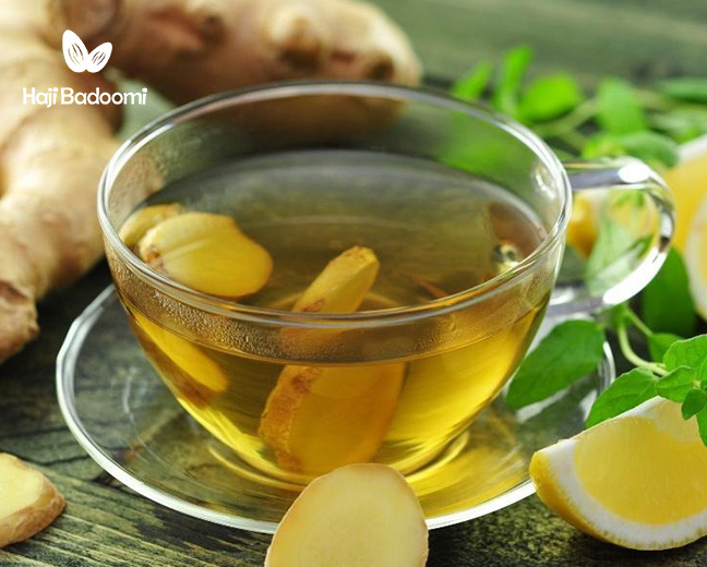 دمنوش زنجبیل برای کاهش درد قاعدگی