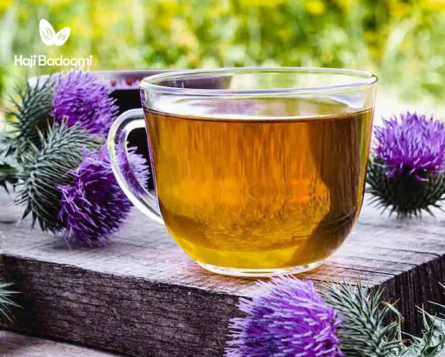 دمنوش خار مریم برای رفع تنبلی تخمدان