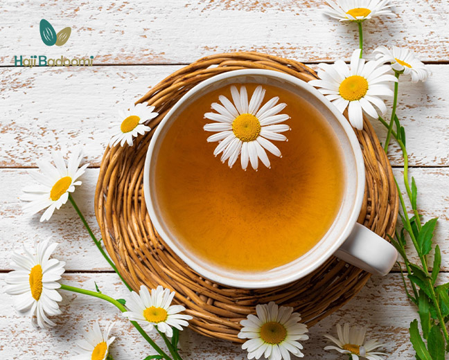 خواص چای بابونه برای تنبلی تخمدان