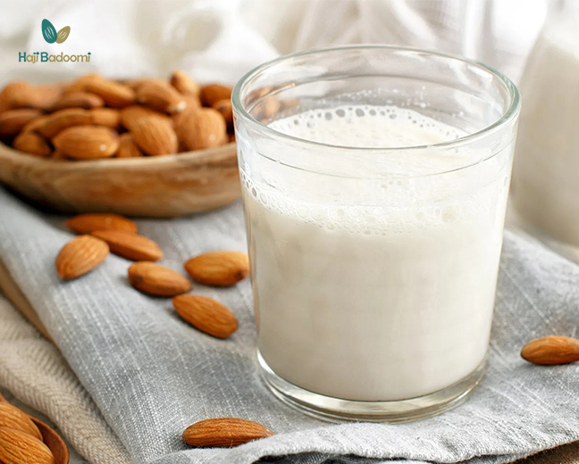 فواید شیر بادام