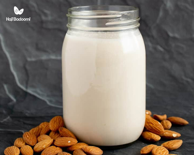 میزان مصرف روزانه شیر بادام