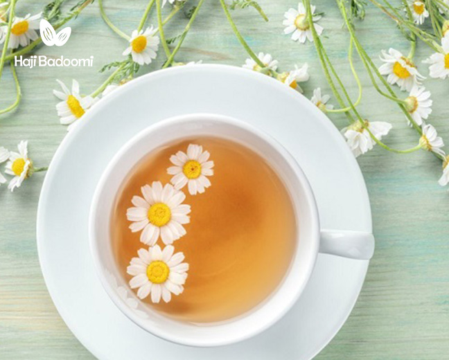 1. دمنوش بابونه بهترین دمنوش برای دل پیچه و اسهال