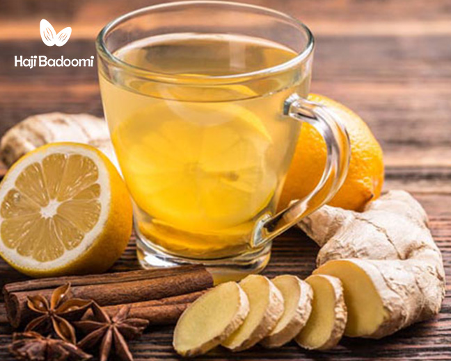 2. دمنوش زنجبیل بهترین دمنوش برای اسهال استفراغ