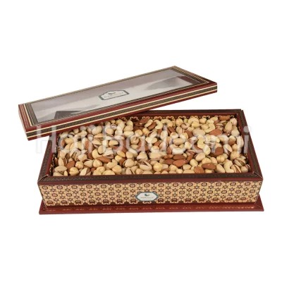 اکس آجیل طرح خاتم نیلوفر 1600 گرمی