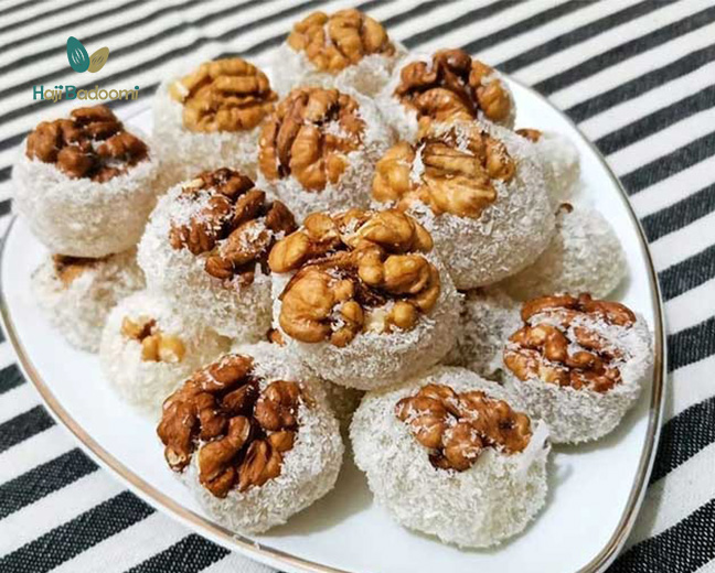 روش درست کردن باسلوق گردویی