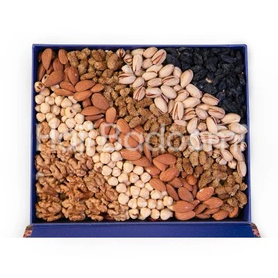 8. باکس آجیل یلدایی طرح آذین 1100 گرمی