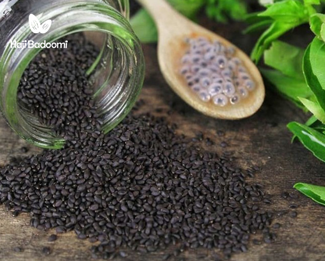 16. تخم شربتی از دانه های رژیمی