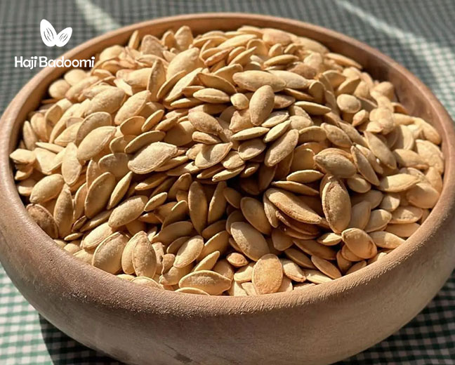 3. تخمه کدو از دانه های مفید برای لاغری