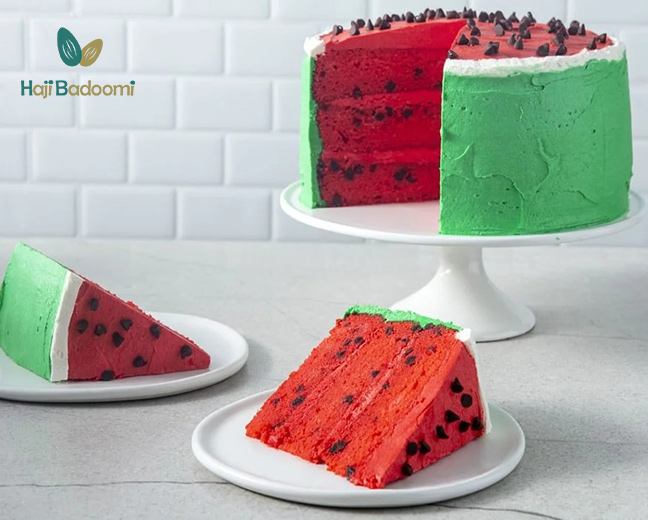 کیک شب یلدا یخچالی