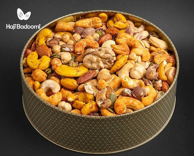 بستهبندی شیک آجیل شب یلدا