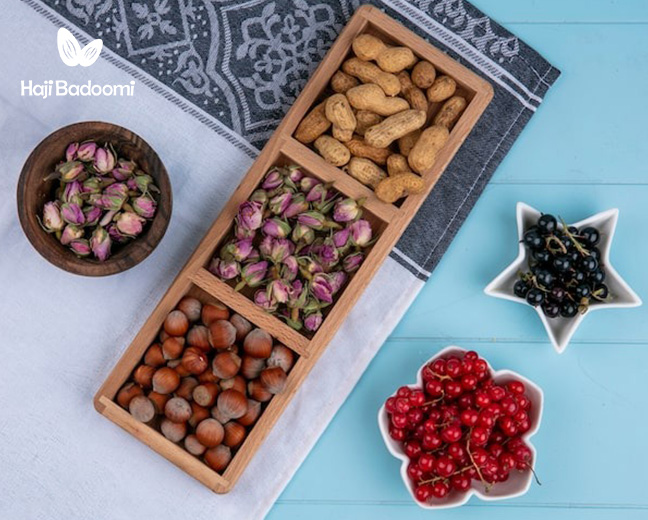 5. اطمینان از ارسال به موقع پک های آجیل شب چله