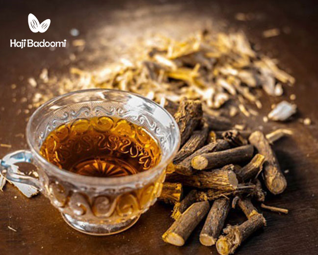 9. درمان گیاهی سندرم روده تحریک پذیر با دمنوش ریشه شیرین بیان