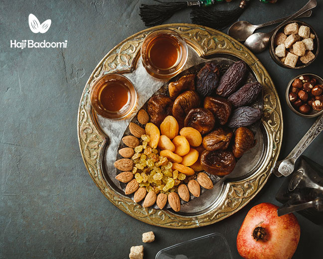 میزان مصرف آجیل در ماه رمضان