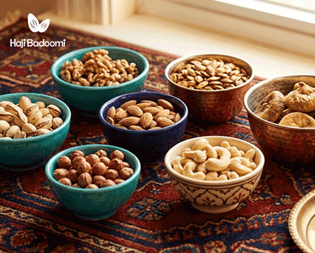 عوارض جانبی مصرف زیاد آجیل و خشکبار در ماه رمضان