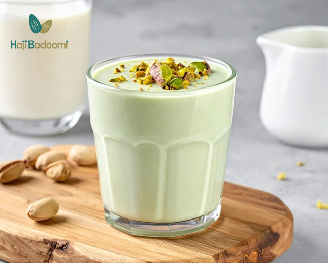 طرز تهیه شیر پسته صنعتی