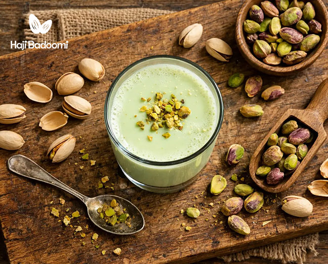 
آموزش درست کردن شیر پسته سنتی
