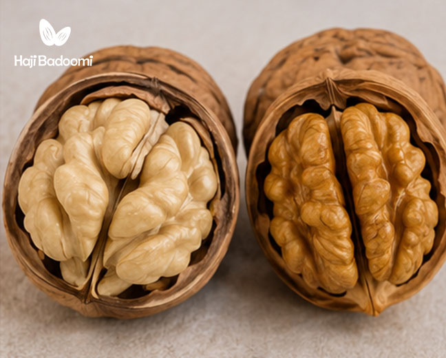 تشخیص گردوی خارجی و ایرانی