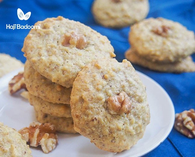 طرز تهیه شیرینی گردویی