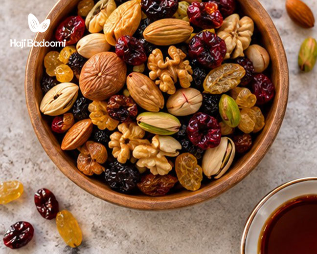 فواید آجیل چای