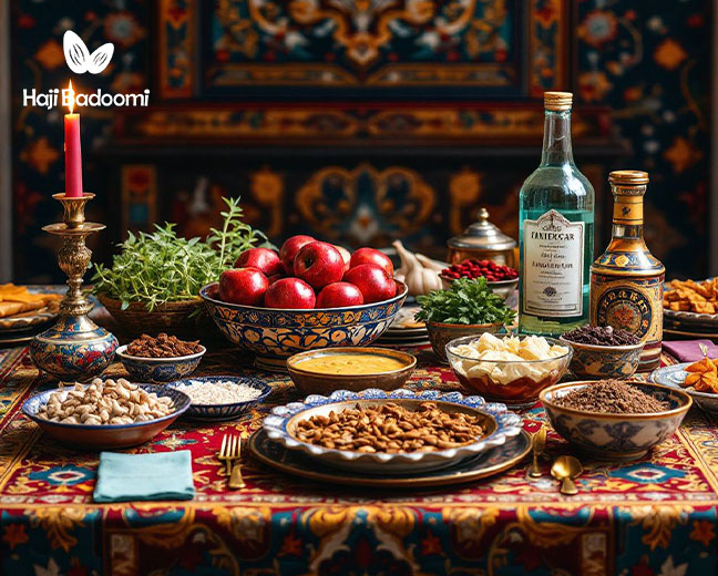 ترکیبات آجیل شب یلدا