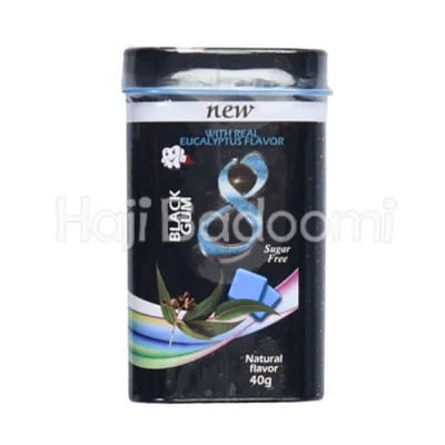 آدامس بلک گام 8 فلزی با طعم اکالیپتوس 40 گرمی