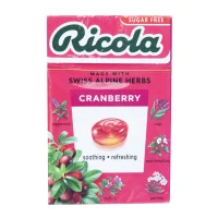 آبنبات گیاهی ریکولا با طعم کرنبری 75 گرمی