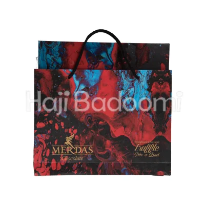 شکلات کادویی ترافل مرداس سری ابر و باد مشکی