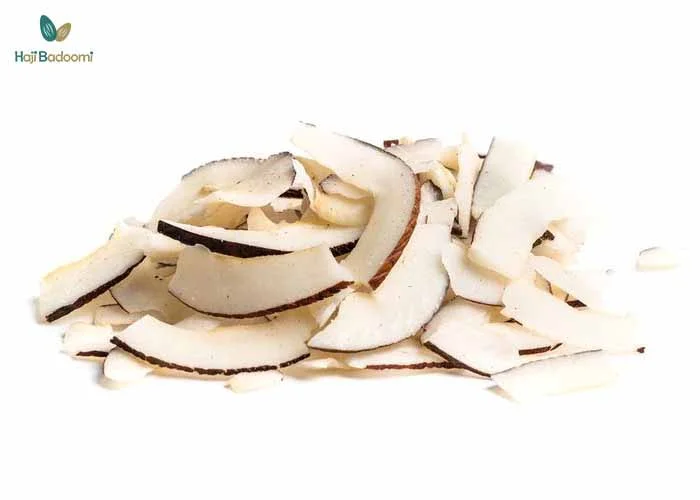 انواع میوه خشک: 16. نارگیل خشک