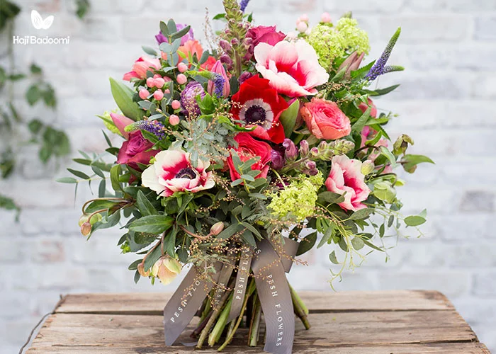 خرید دستهگل زیبا بعنوان کادو ولنتاین