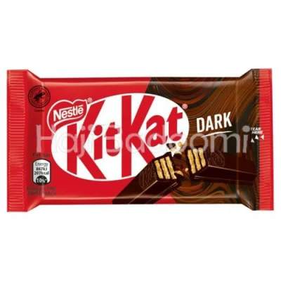 شکلات تخته ای تلخ 70 درصد کیت کت چهار انگشتی نستله 41.5 گرمی