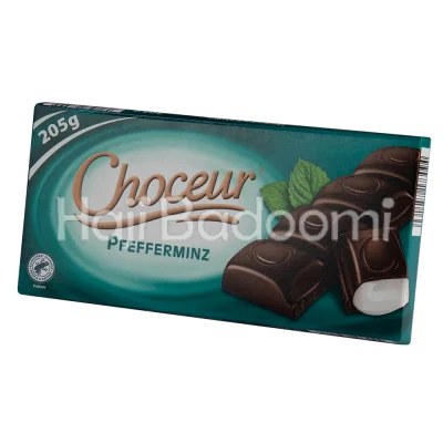 شکلات تخته ای چوکر با مغز کرم نعنا تند 205 گرمی