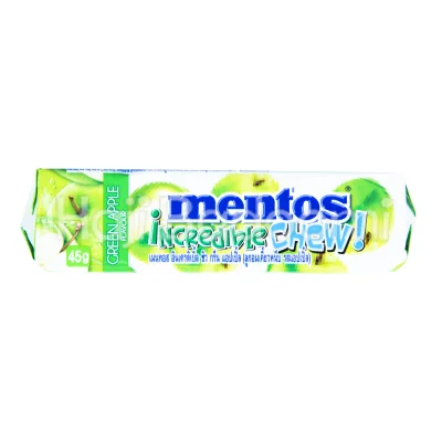 تافی جویدنی منتوس با طعم سیب سبز 45 گرمی