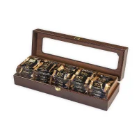 باکس شکلات چرمی مدل آتریسا 1200 گرمی