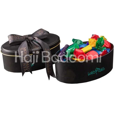 شکلات کادویی رینبو 5 طعم محمد ساعدی نیا 20 عددی 300 گرمی