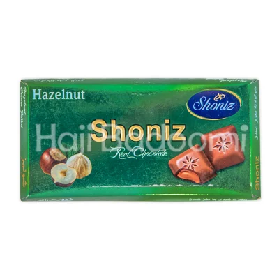 شکلات تخته ای فندقی شونیز 100 گرمی
