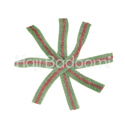 پاستیل نواری شکری ترش اولکر یوپو هندوانه