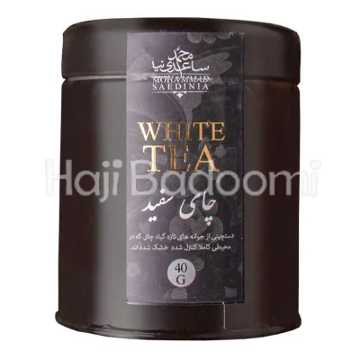 چای سفید استوانه محمد ساعدی نیا 40 گرمی