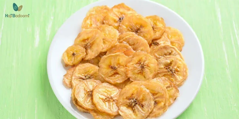 موز خشک را درخانه به راحتی درست کنید