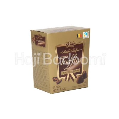 ترافل کادویی مایتر ترافات با طعم قهوه کلاسیک 200 گرمی