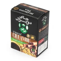 چای سیاه دو غزال با دارچین و هل 100 گرمی