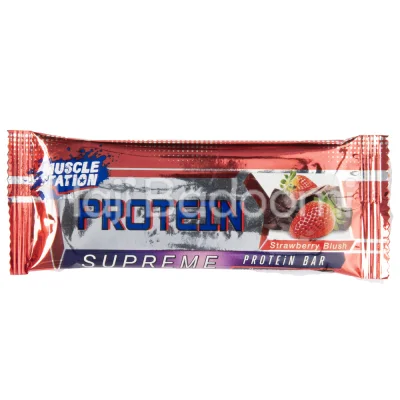 پروتئین بار سوپریم ماسلز استیشن توت فرنگی 40 گرمی