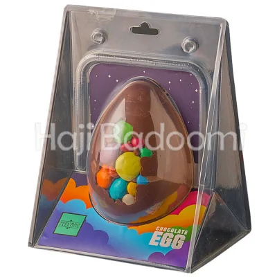 شکلات کادویی محمد ساعدی نیا طرح تخم مرغ شیری 200 گرمی