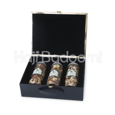 باکس آجیل لاکچری شیشه ای مدل آنیل 1500 گرمی