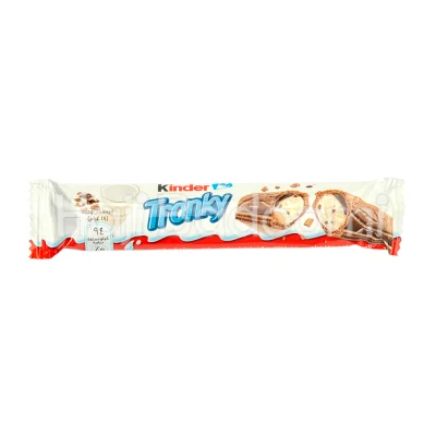 ویفر شکلاتی کیندر ترونکی با کرم شکلاتی و شیری 18 گرمی