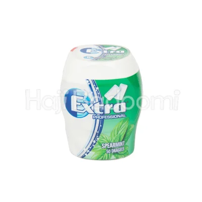 آدامس قوطی اکسترا وایت با طعم نعنا 50 عددی