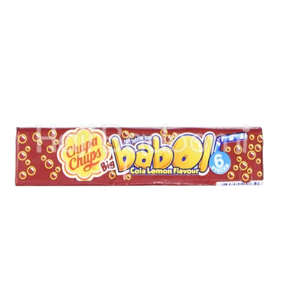 آدامس چوپا چوپس بادکنکی با طعم کولا و لیمو 27 گرمی