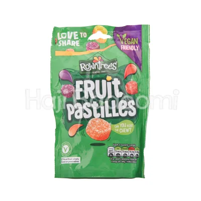 پاستیل راونتریز گیاهی با طعم میوه ایی ترش شیرین 140 گرمی