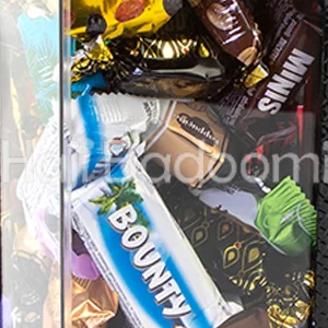 باکس شکلات خارجی چرمی مدل ساویز 1200 گرمی