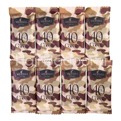 شکلات طرح ارتشی تلخ 40 درصد مرداس